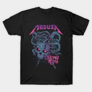 "MEDUSA" PURPLE TEAL PINK T-Shirt